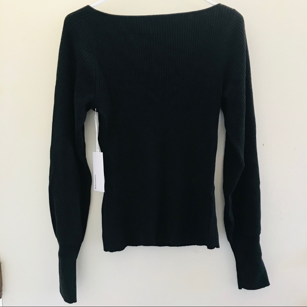 Reformation Isabel Cashmere & Wool Sweater NWT!! - Picture 9 of 10